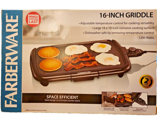 Farberware inch griddle - farberware, 16-inch